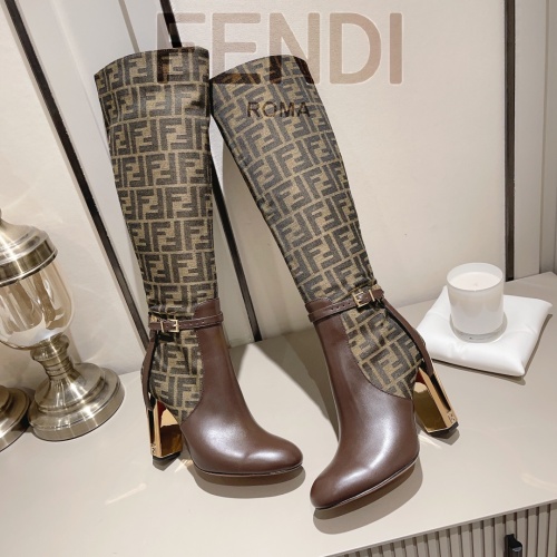 Fendi Fashion Boots For Women #1159045 $160.00 USD, Wholesale Replica Fendi Fashion Boots