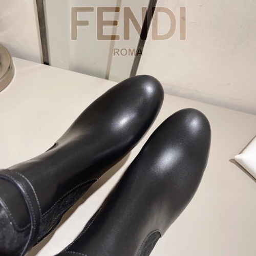 Replica Fendi Fashion Boots For Women #1159046 $160.00 USD for Wholesale