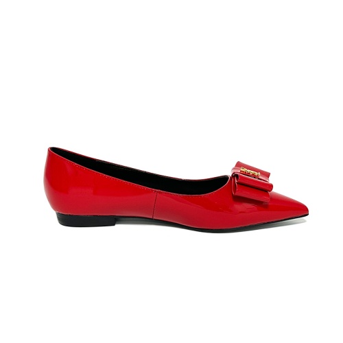Replica Yves Saint Laurent YSL Flat Shoes For Women #1159052 $98.00 USD for Wholesale