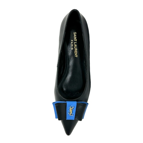 Replica Yves Saint Laurent YSL Flat Shoes For Women #1159053 $98.00 USD for Wholesale