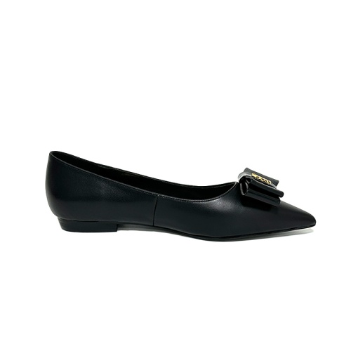 Replica Yves Saint Laurent YSL Flat Shoes For Women #1159054 $98.00 USD for Wholesale