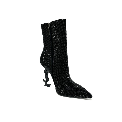 Replica Yves Saint Laurent YSL Boots For Women #1159074 $202.00 USD for Wholesale