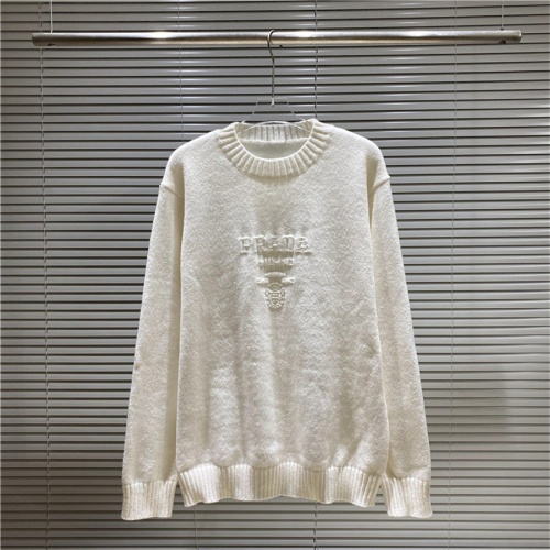 Prada Sweater Long Sleeved For Unisex #1159345 $45.00 USD, Wholesale Replica Prada Sweater