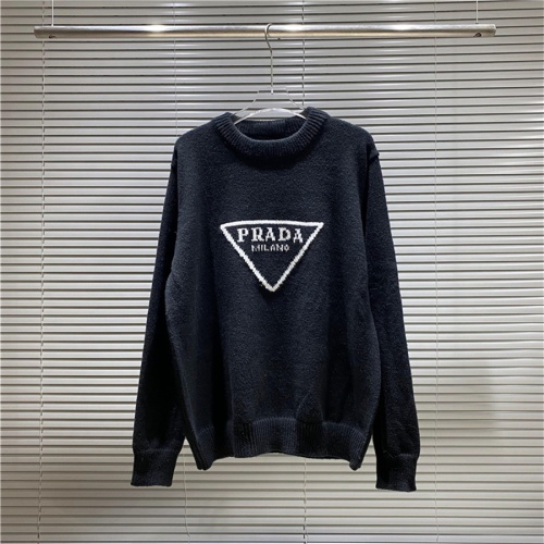 Prada Sweater Long Sleeved For Unisex #1159348 $45.00 USD, Wholesale Replica Prada Sweater