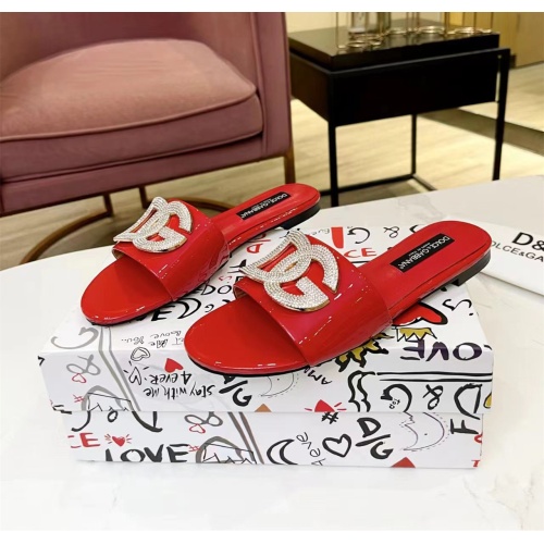 Dolce &amp; Gabbana D&amp;G Slippers For Women #1159445 $82.00 USD, Wholesale Replica Dolce &amp; Gabbana D&amp;G Slippers