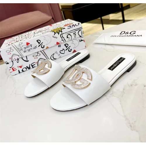 Dolce &amp; Gabbana D&amp;G Slippers For Women #1159453 $82.00 USD, Wholesale Replica Dolce &amp; Gabbana D&amp;G Slippers