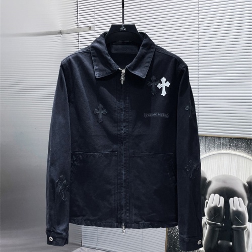 Replica Chrome Hearts Jackets Long Sleeved For Unisex #1159462 $68.00 USD for Wholesale