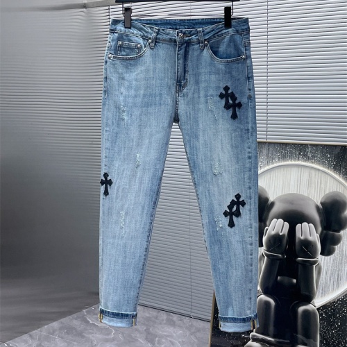 Chrome Hearts Jeans For Unisex #1159560 $60.00 USD, Wholesale Replica Chrome Hearts Jeans