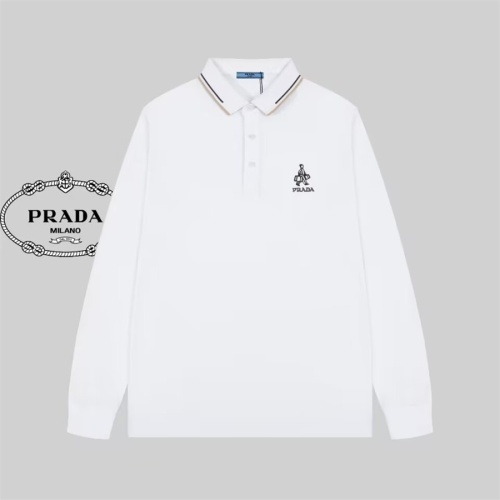 Prada T-Shirts Long Sleeved For Men #1159709