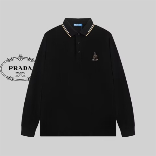 Prada T-Shirts Long Sleeved For Men #1159711