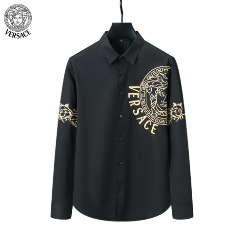 Versace Shirts Long Sleeved For Men #1159770