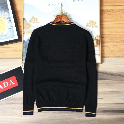 Replica Versace Sweaters Long Sleeved For Men #1159838 $48.00 USD for Wholesale