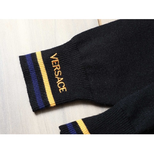 Replica Versace Sweaters Long Sleeved For Men #1159838 $48.00 USD for Wholesale