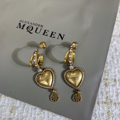 Alexander McQueen Earrings For Women #1160168 $34.00 USD, Wholesale Replica Alexander McQueen Earrings