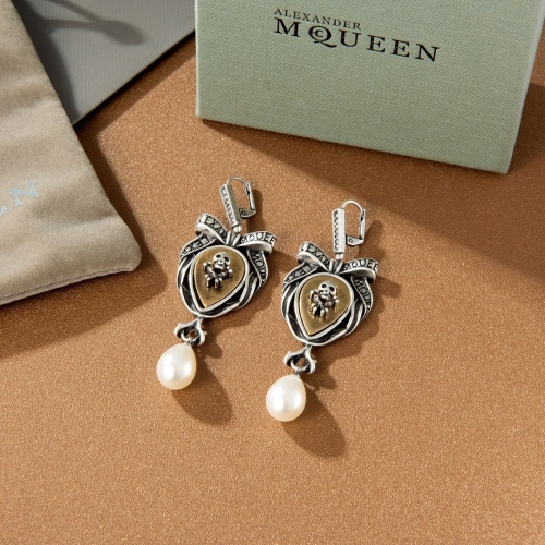 Alexander McQueen Earrings For Women #1160169 $36.00 USD, Wholesale Replica Alexander McQueen Earrings