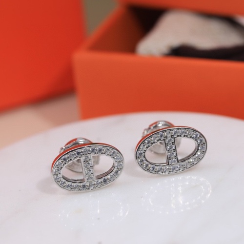 Hermes Earrings For Women #1160178 $39.00 USD, Wholesale Replica Hermes Earrings
