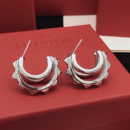 Replica Valentino Earrings For Women #1160199 $32.00 USD for Wholesale
