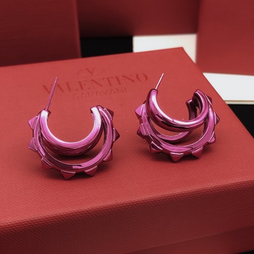 Replica Valentino Earrings For Women #1160200 $32.00 USD for Wholesale