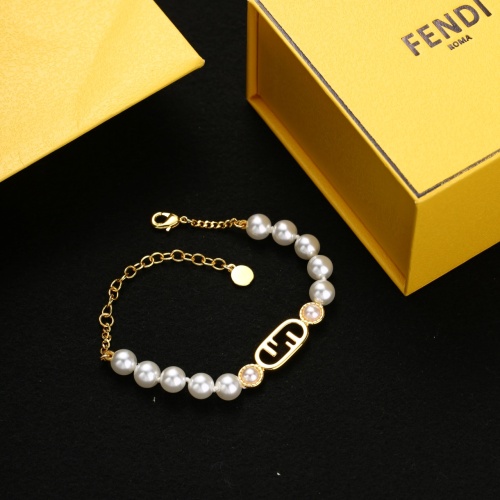 Replica Fendi Jewelry Set For Women #1160243 $45.00 USD for Wholesale