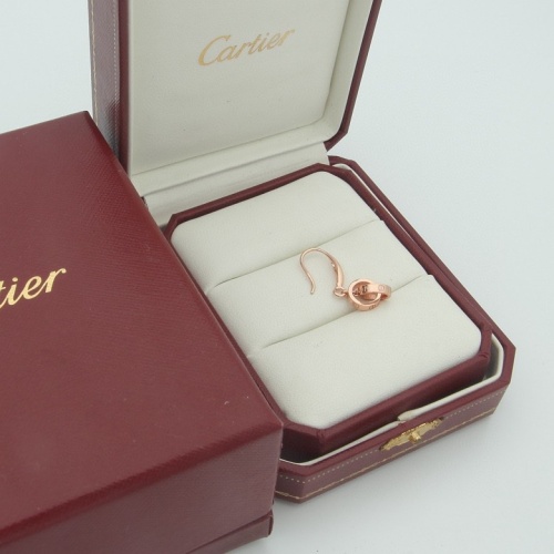 Replica Cartier Earrings For Women #1160257 $25.00 USD for Wholesale