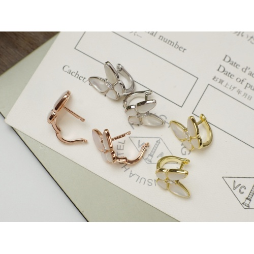 Replica Van Cleef & Arpels Earrings For Women #1160293 $34.00 USD for Wholesale