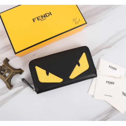 Fendi AAA Quality Wallet For Unisex #1160464 $92.00 USD, Wholesale Replica Fendi AAA+ Quality Wallet