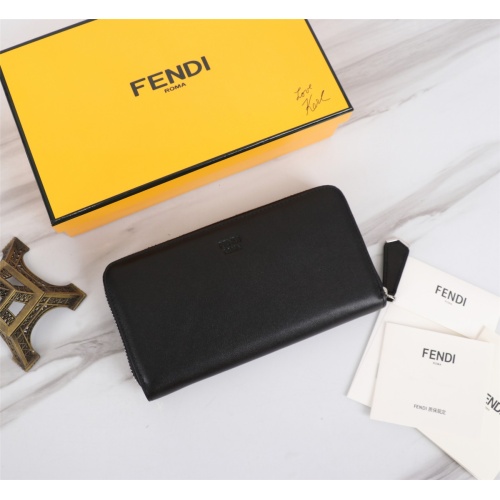 Replica Fendi AAA Quality Wallet For Unisex #1160464 $92.00 USD for Wholesale