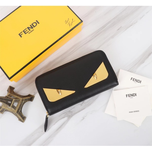 Fendi AAA Quality Wallet For Unisex #1160468 $92.00 USD, Wholesale Replica Fendi AAA+ Quality Wallet