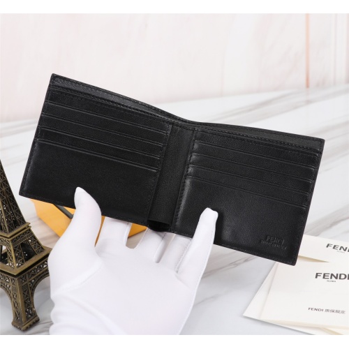 Replica Fendi AAA Quality Wallet For Unisex #1160480 $92.00 USD for Wholesale