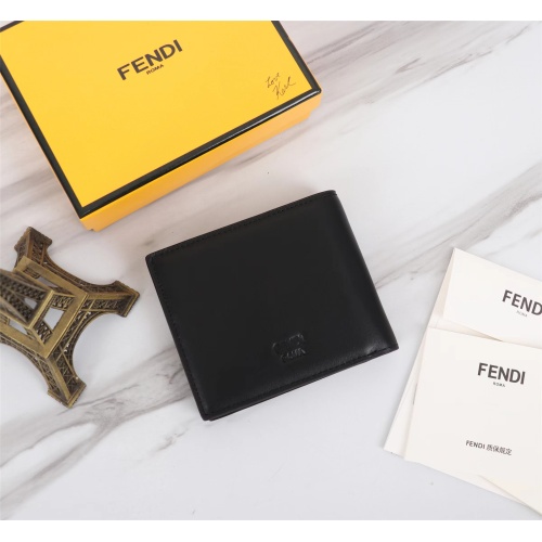 Replica Fendi AAA Quality Wallet For Unisex #1160481 $92.00 USD for Wholesale