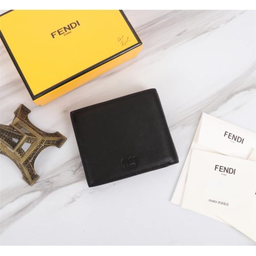 Replica Fendi AAA Quality Wallet For Unisex #1160482 $92.00 USD for Wholesale
