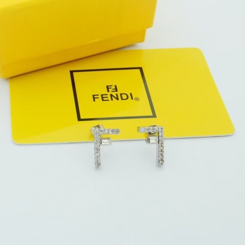 Fendi Earrings For Women #1160501 $25.00 USD, Wholesale Replica Fendi Earrings