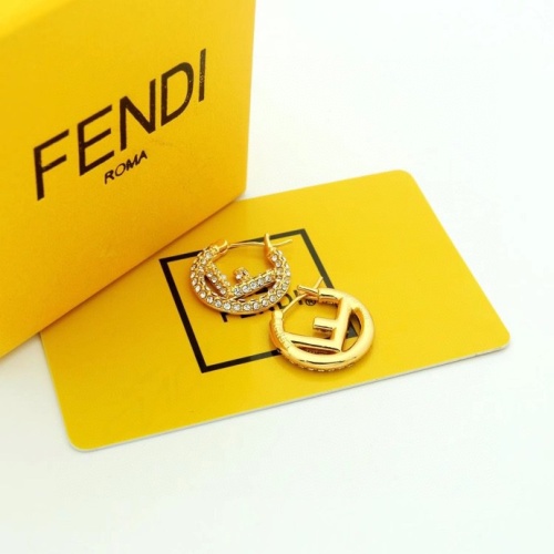 Replica Fendi Earrings For Women #1160506 $27.00 USD for Wholesale