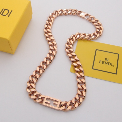 Fendi Necklaces #1160514 $42.00 USD, Wholesale Replica Fendi Necklaces