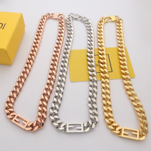 Replica Fendi Necklaces #1160514 $42.00 USD for Wholesale