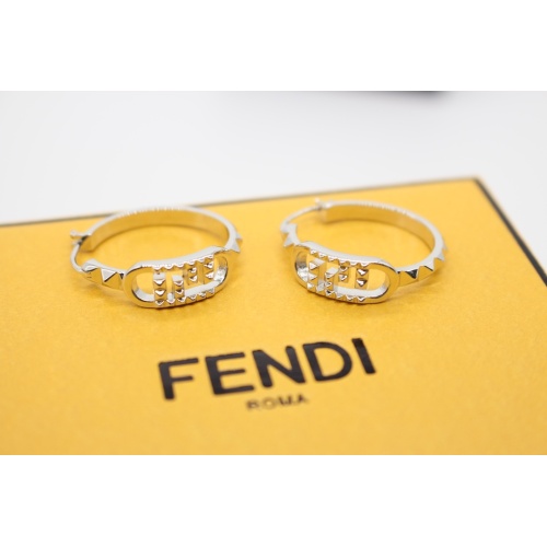 Fendi Earrings For Women #1160530 $42.00 USD, Wholesale Replica Fendi Earrings