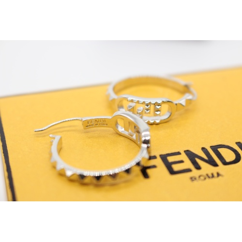 Replica Fendi Earrings For Women #1160530 $42.00 USD for Wholesale
