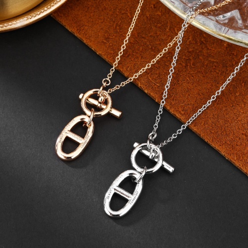 Replica Hermes Necklaces #1160548 $25.00 USD for Wholesale