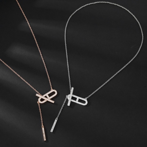 Replica Hermes Necklaces #1160550 $27.00 USD for Wholesale