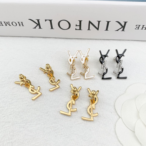 Replica Yves Saint Laurent YSL Earrings For Women #1160598 $25.00 USD for Wholesale