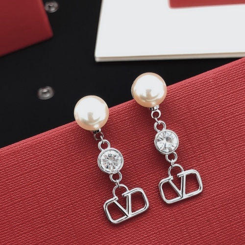 Replica Valentino Earrings For Women #1160683 $27.00 USD for Wholesale