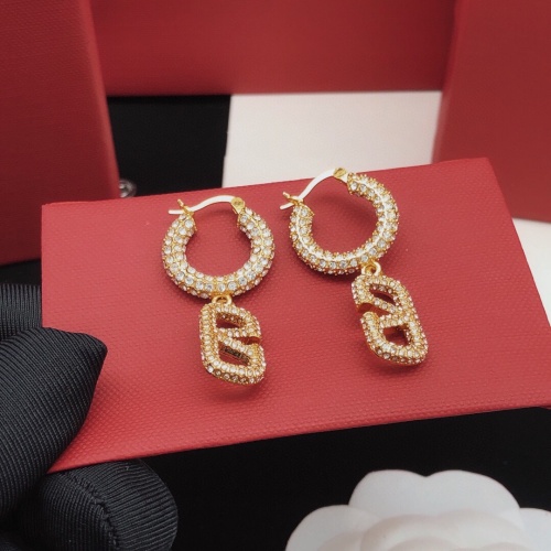 Replica Valentino Earrings For Women #1160684 $32.00 USD for Wholesale