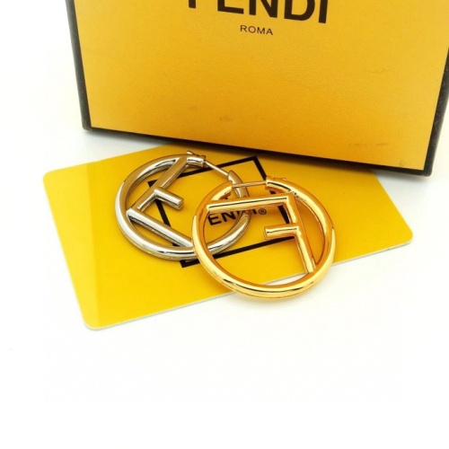 Fendi Earrings For Women #1160745 $29.00 USD, Wholesale Replica Fendi Earrings
