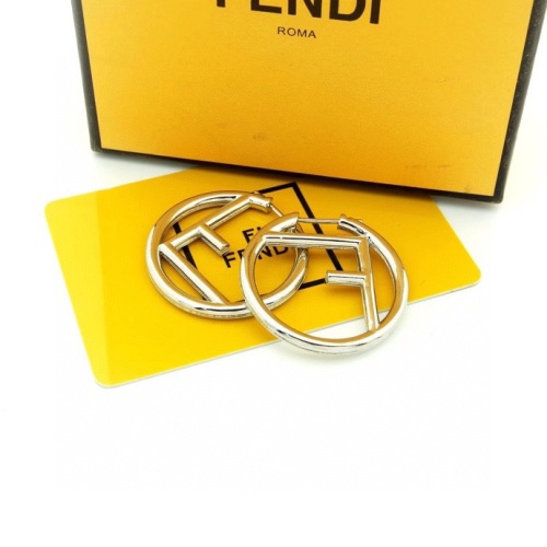 Replica Fendi Earrings For Women #1160746 $29.00 USD for Wholesale