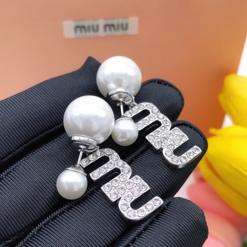 MIU MIU Earrings For Women #1160751 $29.00 USD, Wholesale Replica MIU MIU Earrings