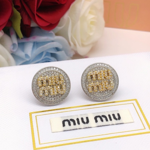 MIU MIU Earrings For Women #1160753 $29.00 USD, Wholesale Replica MIU MIU Earrings