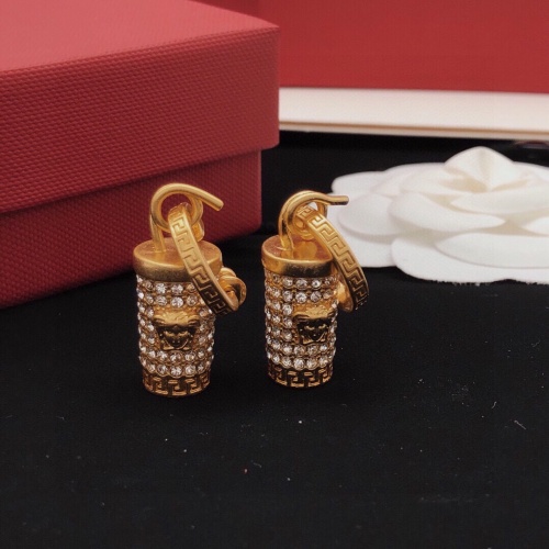 Replica Versace Earrings For Women #1160761 $32.00 USD for Wholesale
