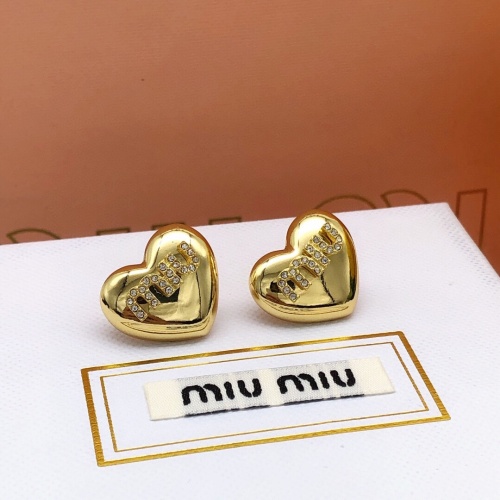 MIU MIU Earrings For Women #1160775 $27.00 USD, Wholesale Replica MIU MIU Earrings