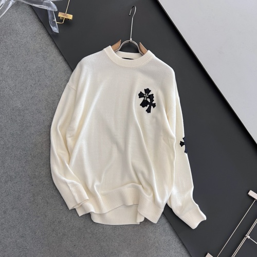 Replica Chrome Hearts Sweater Long Sleeved For Unisex #1160804 $76.00 USD for Wholesale