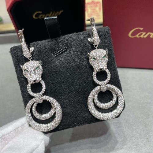 Cartier Earrings For Women #1160819 $52.00 USD, Wholesale Replica Cartier Earrings